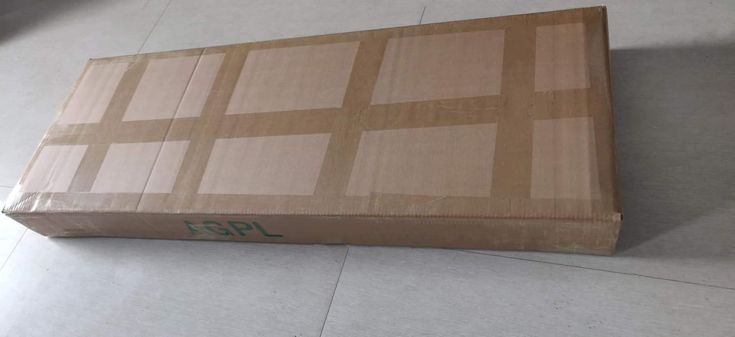 AGPL Upgraded Artificial Boxwood Hedge Wall with Gray Color Planter Box (33.5" Height 48" Width 12" Deep) …