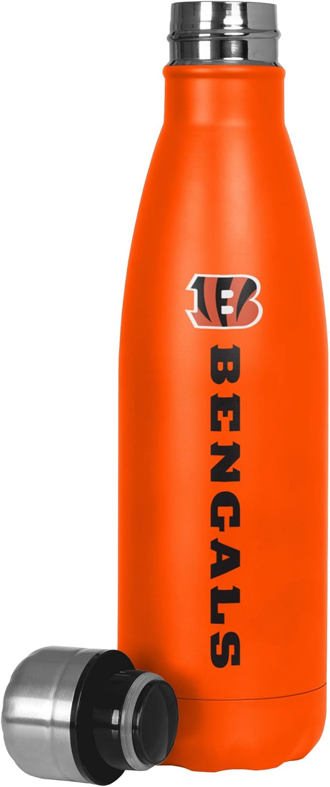 FOCO NFL unisex-adult NFL Team Logo Wordmark Chill Water Bottle