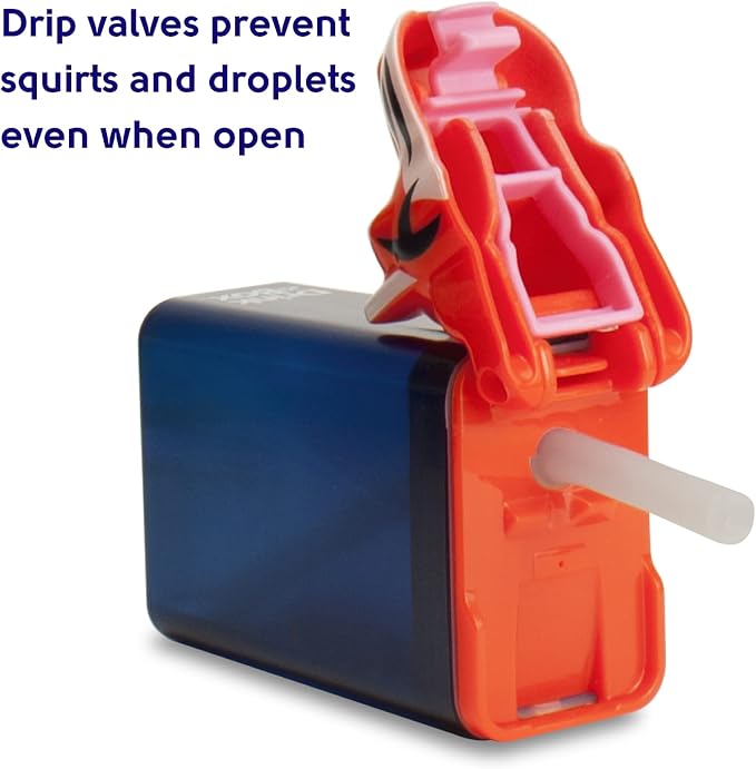 Reusable Water Bottle | Officially Licensed NCAA Sports Bottle | BPA Free | Dishwasher Safe | Tiger Aubie Mascot | 8 oz Drink in auburn Box - Auburn University