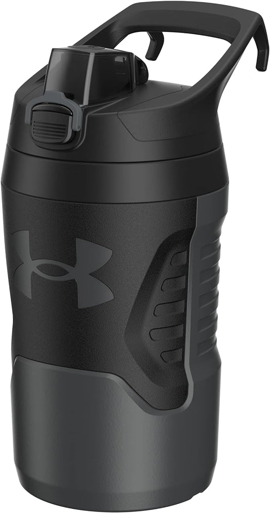 Under Armour Sports Water Jug, 32 oz Insulated Water Bottle w/Handle, Fence Hook, Leak Resistant, Baseball, Football & More