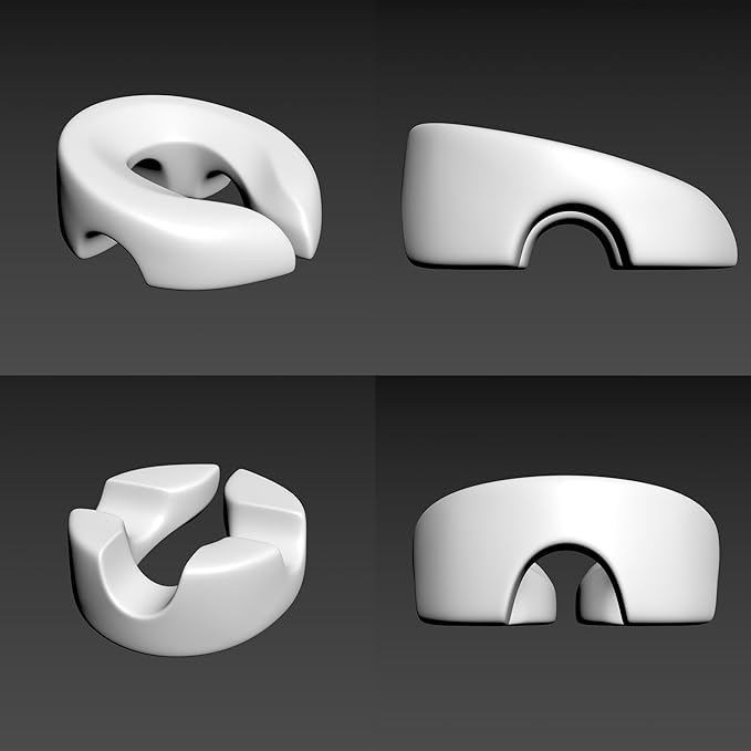 LittleJimmy Breathe Easy Face Down Pillow - Ergonomic Stomach Sleeper Pillow for Prone Sleeping - Adjustable Headrest - Ideal for Post-Eye Surgery Recovery