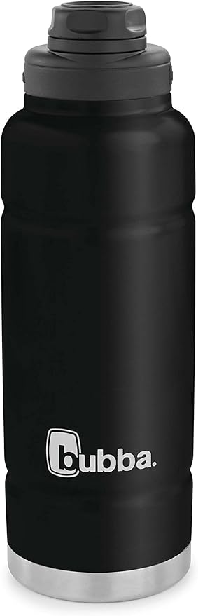 Bubba Trailblazer, Vacuum-Insulated Stainless Steel Water Bottle, 40oz., Licorice