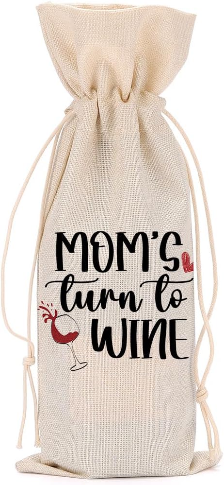 Funny Wine Quotes Wine Bag Wine Tasting Party Supplies for Wine Lovers Women Men Bride Groom Female Christmas Birthday Wedding Bachelorrette Party Wine Bags