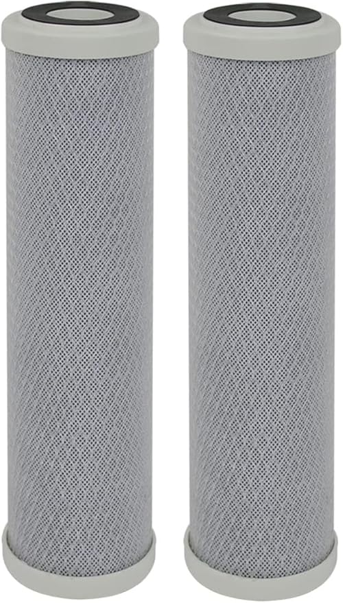 CFS – Carbon Water Filter Cartridges Compatible with RainSoft 21179, Ultrefiner UF50 Models – Remove Bad Taste and Odor – Whole House Replacement Filter Cartridge (2 Pack)