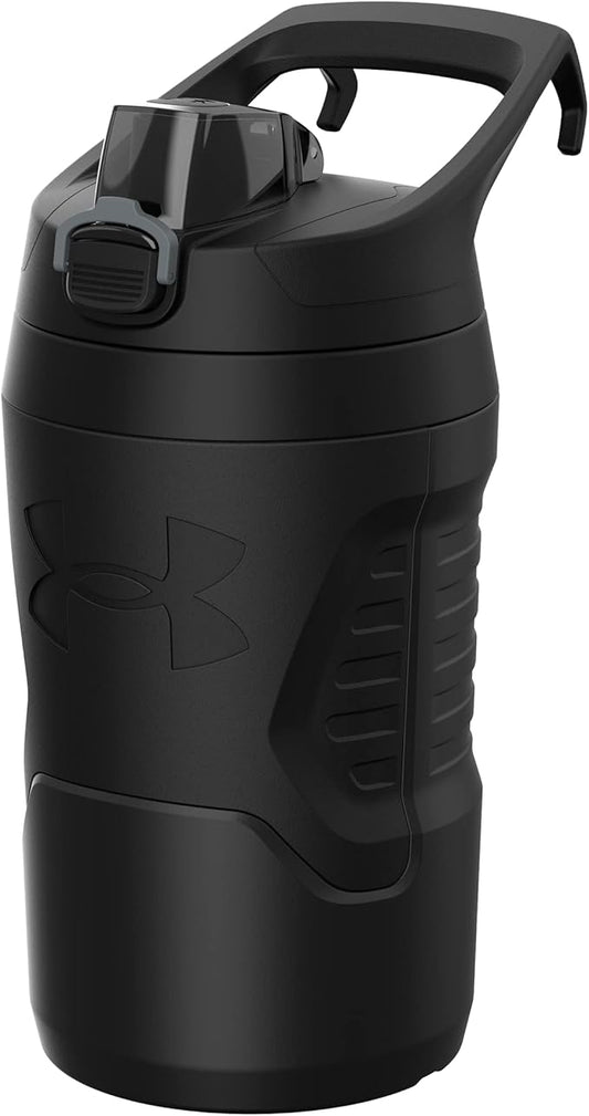 Under Armour Sports Water Jug, 32 oz Insulated Water Bottle w/Handle, Fence Hook, Leak Resistant, Baseball, Football & More