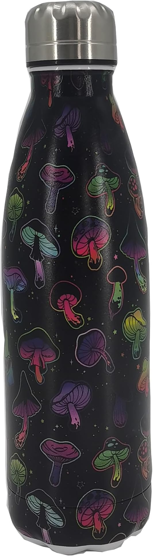 Mushroom Insulated Sport Water Bottles Stainless Steel Travel Mugs BPA Free Tumbler For Outdoor Camping Travel 20 OZ