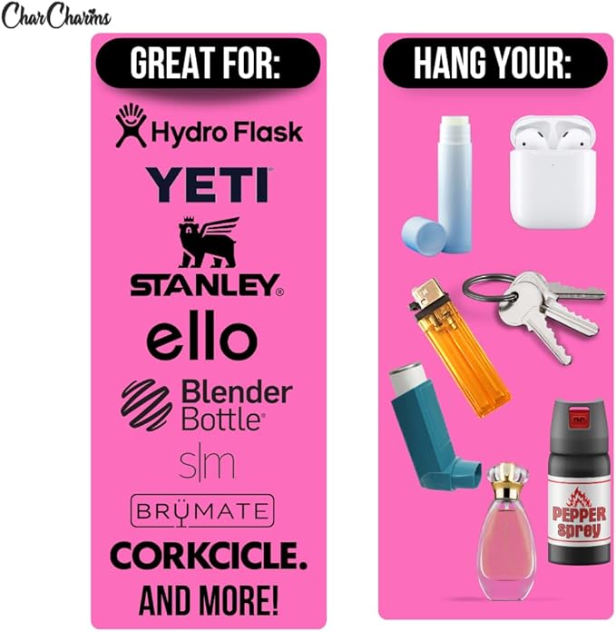 Water Bottle Charms Accessory, Stanley Accessory, Hydro Flask Charms, Personalize Hydration