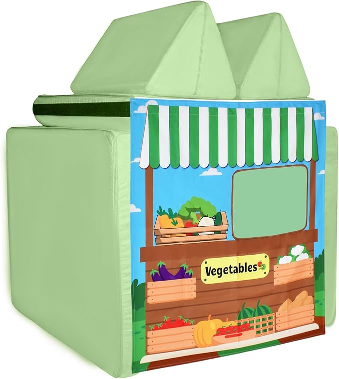 Play Panel for Kids Play Couch Childrens Foam Sofa Couch Play Panel for Toddler Couch（Sofa not Included）