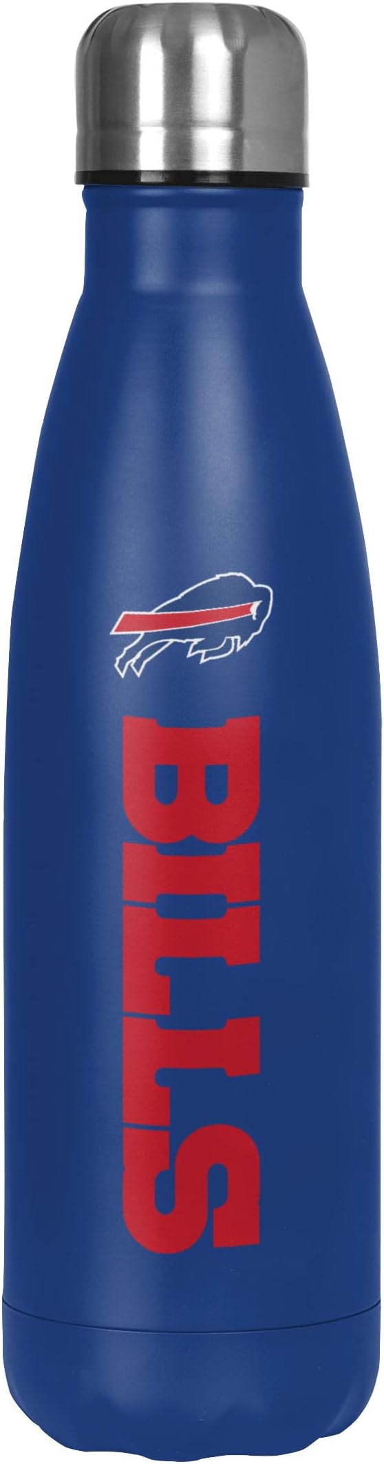 FOCO NFL unisex-adult NFL Team Logo Wordmark Chill Water Bottle