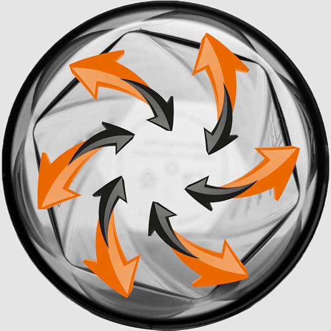 HELIMIX 1.5 Vortex Blender Shaker Bottle Holds Upto 20oz | No Blending Ball or Whisk | USA Made | Portable Pre Workout Whey Protein Drink Shaker Cup | Mixes Cocktails Smoothies Shakes | Top Rack Safe