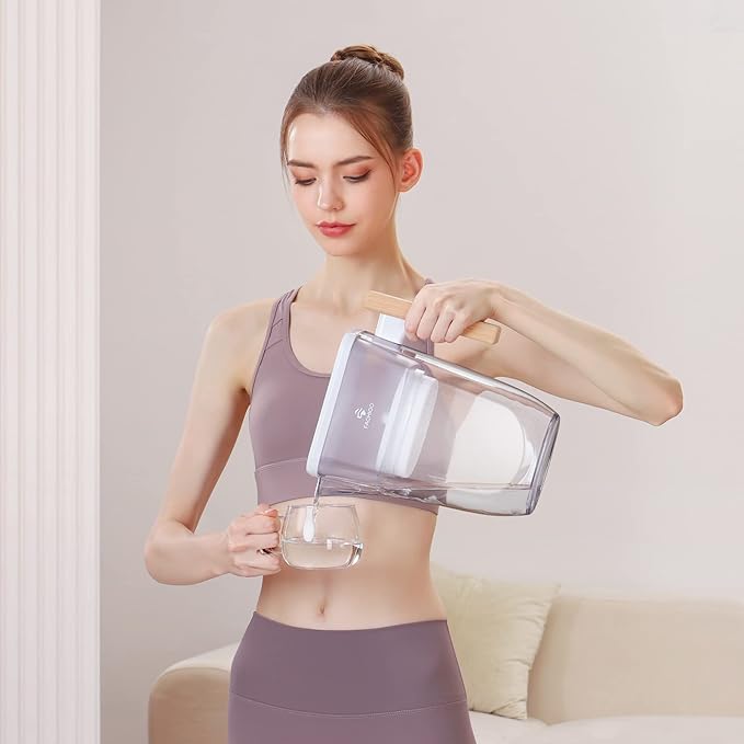 Replacement Filters for All Waterdrop® Pitcher Filtration System, Fits Waterdrop® WD-PF-01A Plus, Reduces PFAS, PFOA/PFOS, Chlorine, Last Up to 3 Months or 200 Gallons (Pack of 3)