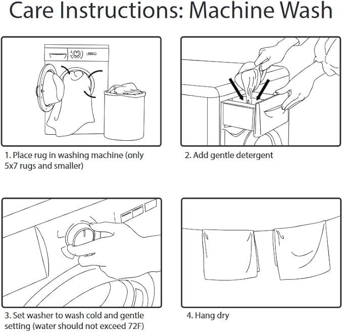 Machine Washable $100 Bill Design Non-Slip Rubberback 17x43 Modern Runner Rug for Hallway, Kitchen, Bedroom, 17" x 43", Multicolor