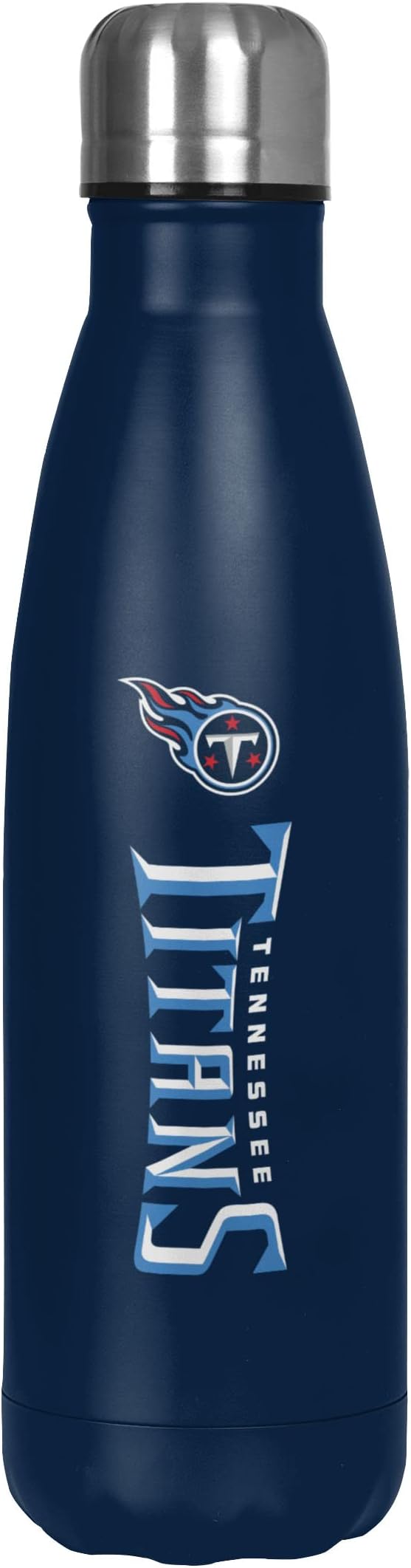 FOCO NFL unisex-adult NFL Team Logo Wordmark Chill Water Bottle