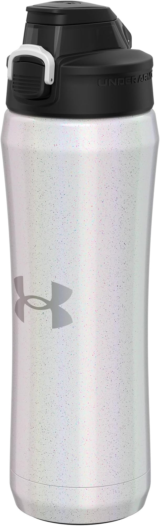 Under Armour 18oz Beyond Stainless Steel Water Bottle, Vacuum Insulated, Self Draining Protective Cap, Leak Proof, For Kids & Adults, All Sports, Gym