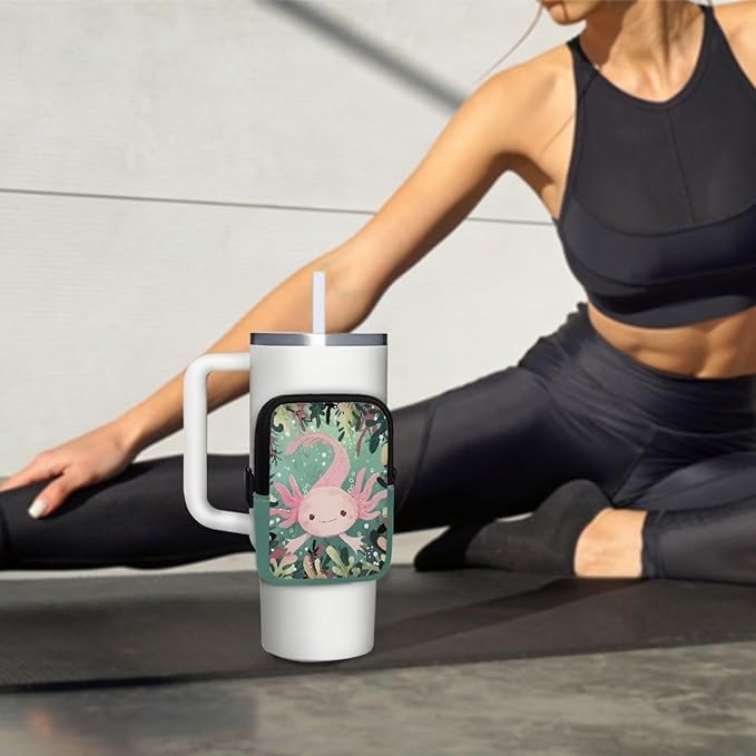 Cup Carrier Pouch Water Bottle Pouch for Stanley Accessories