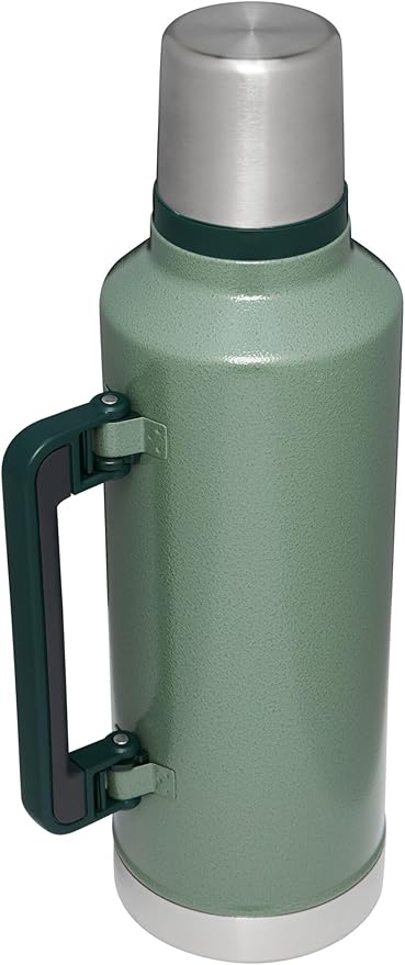 Stanley Classic Vacuum Insulated Wide Mouth Bottle -BPA-Free 18/8 Stainless Steel Thermos for Cold & Hot Beverages