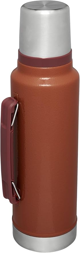 Stanley Classic Vacuum Insulated Wide Mouth Bottle -BPA-Free 18/8 Stainless Steel Thermos for Cold & Hot Beverages