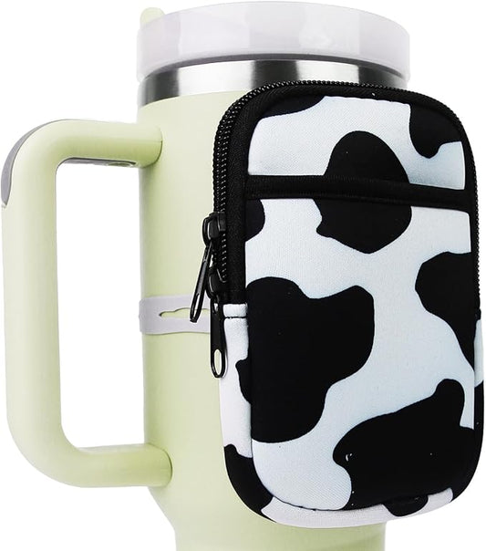 MLKSI Water Bottle Zipper Pouch for Stanley Cup Accessories, Cute Storage Bags for Stanley Tumbler with Handle, Gym Accessories for Simple Modern 40 oz Tumbler with Handle Stanley Bottle