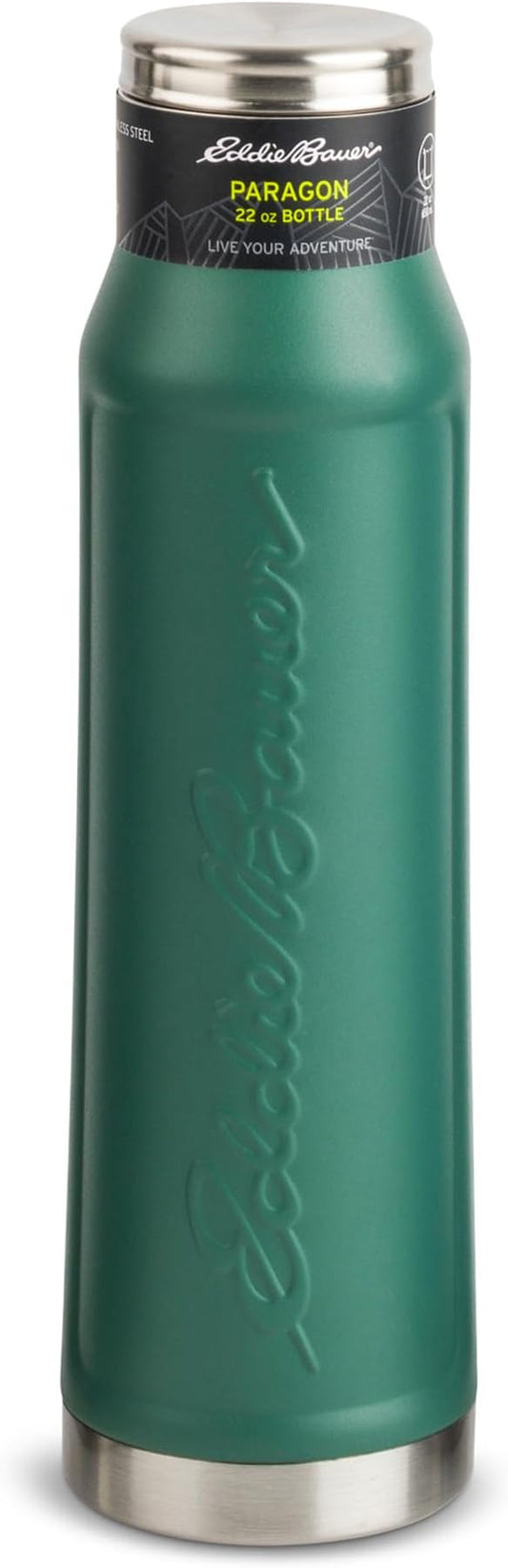 Eddie Bauer Paragon Stainless Steel Water Bottle - 22 Oz - Green