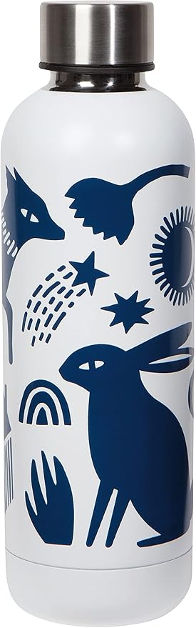 Danica Studio Timber Stainless Steel Water Bottle Hot or Cold 17 Oz