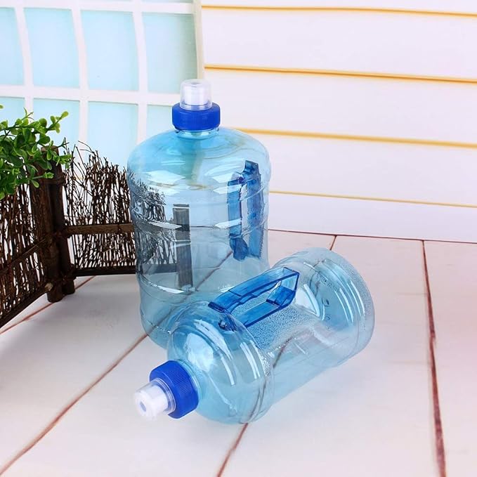 Serlium Sports Water Jug, Big Capacity 1L Water Jug BPa Free Drink Water Bottle Cap Kettle PET Sport Picnic Blue