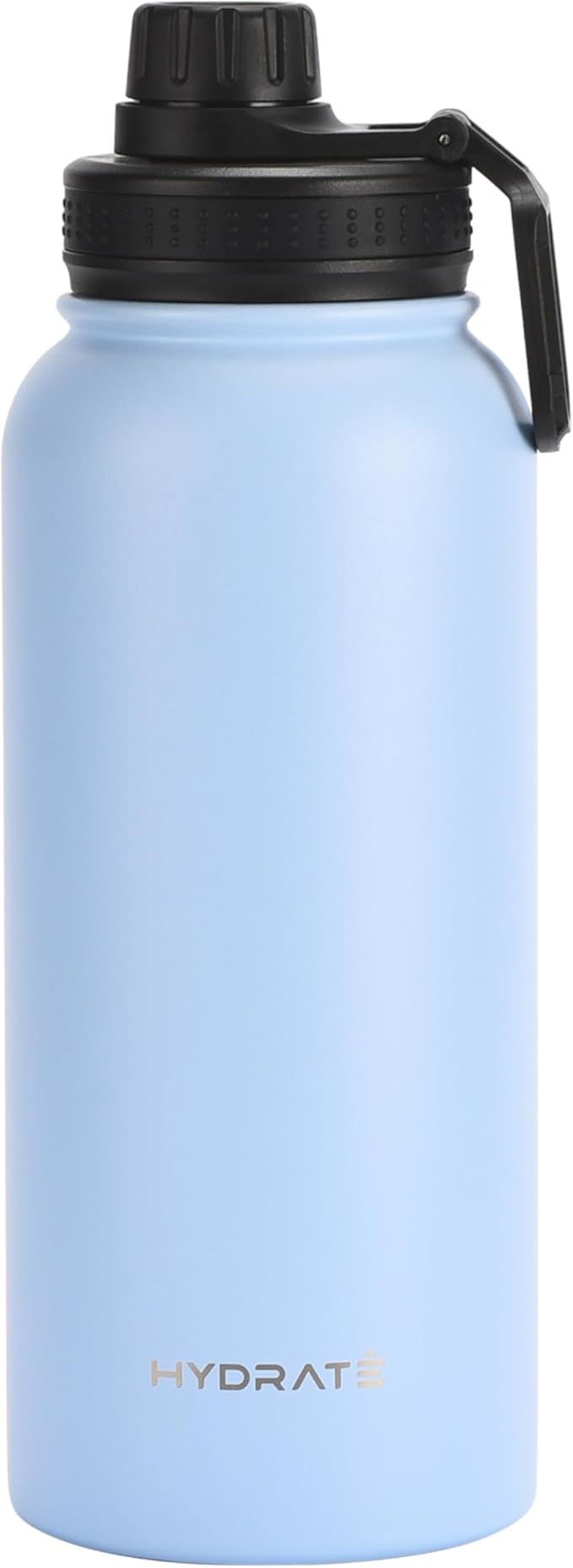 HYDRATE Insulated Stainless Steel Water Bottle - Large Reusable Flask with Leak-Proof Design and Convenient Handle - Double Vacuum Insulation for School, Work, or Adventure