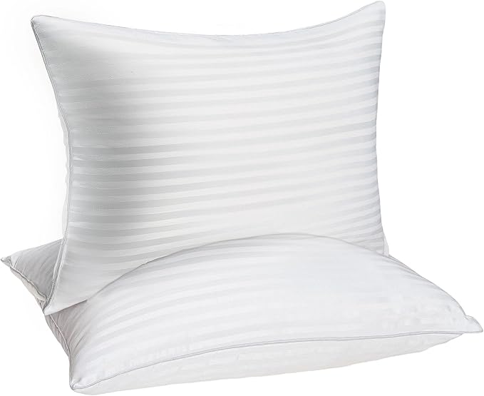 BP3 Bed Pillow, King (Pack of 2), White