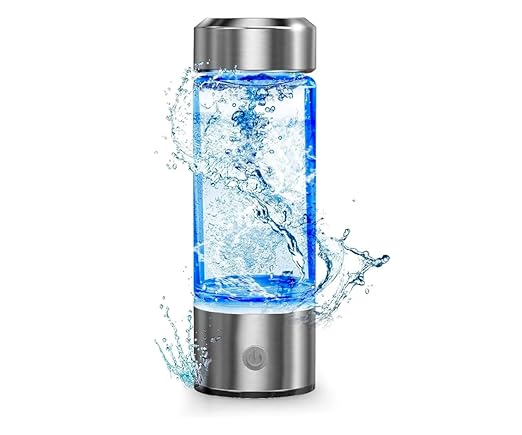 Hydrogen Water Bottle Generator (2024). Great for Home, Office, Travel and Daily Drinking Using SPE PEM Technology Water Ionizer