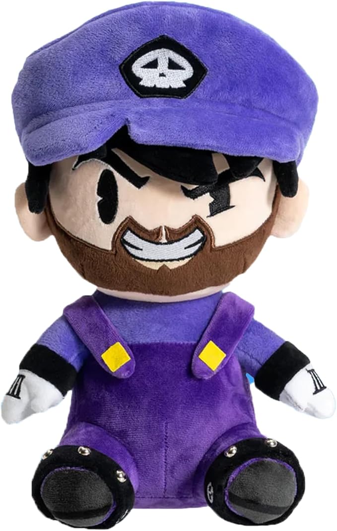 Mr. Puzzles Plush, Mr. Puzzles Plush Toy Stuffed Doll, SMG4 Game Fans Gift,Pillow for Kids and Adults (SMG3)
