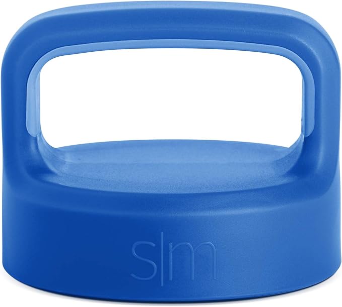 Simple Modern Wide Mouth Lid Leak Proof Straw Chug Handle Flip Fits Summit Water Bottles and Hydro Flask, Twilight