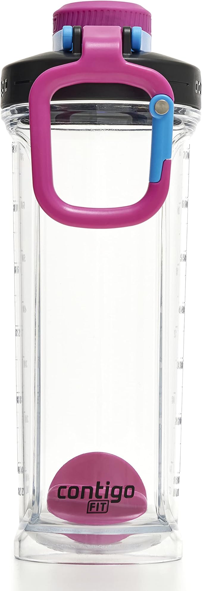 Contigo Shake & Go Fit 2.0 Tritan Water Bottle 28oz., Blue Poppy