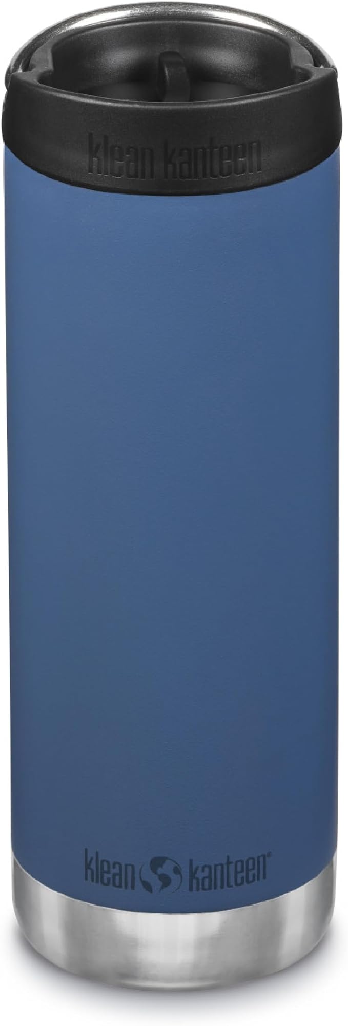 Klean Kanteen TKWide 16oz (w/Café Cap) - Real Teal