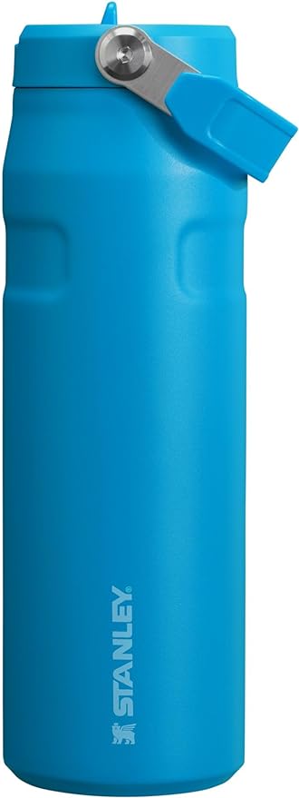 Stanley IceFlow Flip Straw 2.0 Water Bottle| Built-In Straw with Larger Opening | Lightweight & Leak-Resistant | Insulated Stainless Steel | BPA-Free