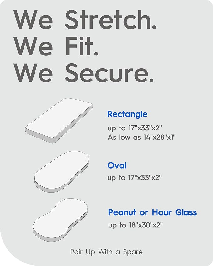 Bassinet Sheets for Baby Boy Girl, TotBasic Buttery Soft Universal Bassinet Fitted Sheet, Compatible with Halo, Mika Micky, Baby Delight, Dream On Me, Maxi COSI and More Bassinet Mattress(Ocean&Zoo)