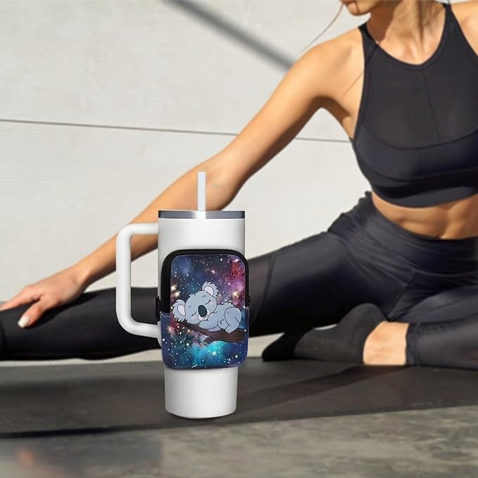 Cup Carrier Pouch Water Bottle Pouch for Stanley Accessories