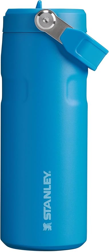 Stanley IceFlow Flip Straw 2.0 Water Bottle| Built-In Straw with Larger Opening | Lightweight & Leak-Resistant | Insulated Stainless Steel | BPA-Free