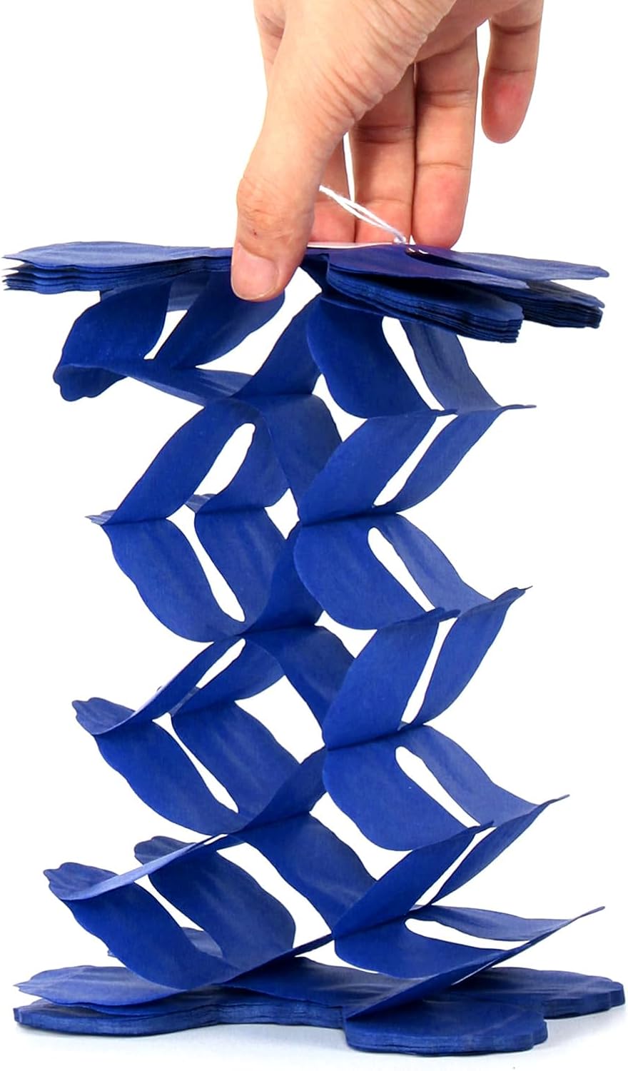 Fourth-4th of July Memorial-Day Party-Decorations - 157FT Red White Blue Patriotic Streamers Garland,Graduation Four-Leaf Clover Hanging Banner,Independence American Birthday Decor Hugtmr