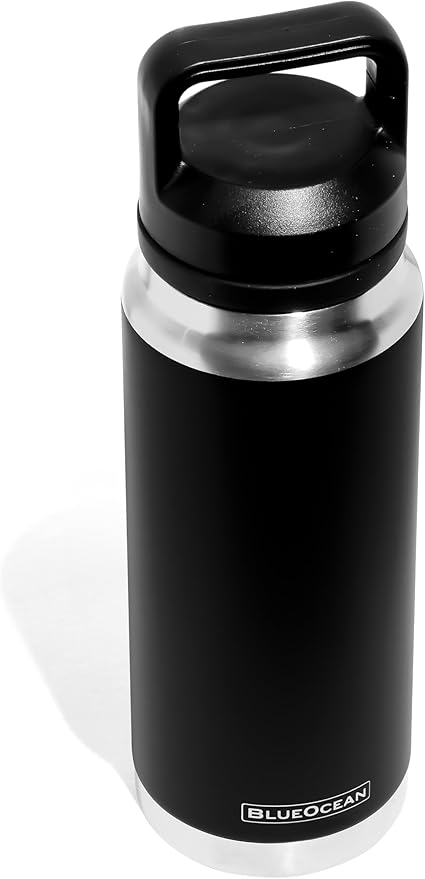 Classic 27 oz Water Bottle, Insulated Stainless Steel With Pro-Tough Lid | Perfect Insulated Water Bottle And Tumbler As Travel Water Bottle, Bike Water Bottle, Or Gym Water Bottle (Black)