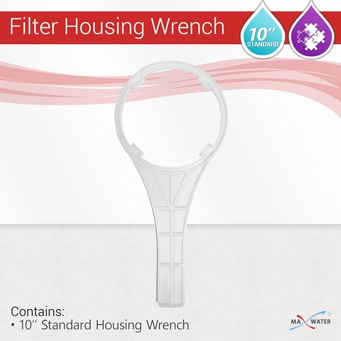 Max Water Variation 10"x4.5" & 20"x4.5" Filter Housing Wrench Opener (For Housing size 10" x 2.5")
