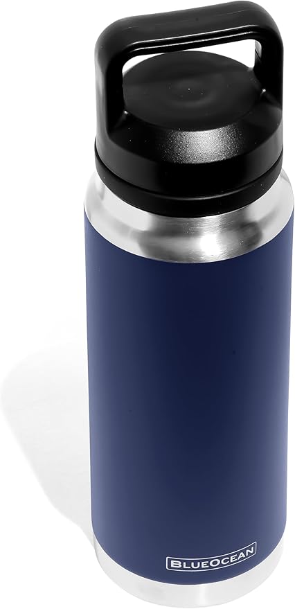 Classic 27 oz Water Bottle, Insulated Stainless Steel With Pro-Tough Lid | Perfect Insulated Water Bottle And Tumbler As Travel Water Bottle, Bike Water Bottle, Or Gym Water Bottle (Navy)