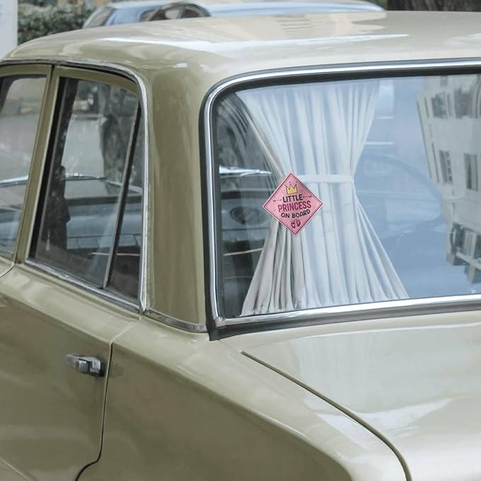 Baby Stickers for Car Decals Family Kids On Board Decal in Cars Vehicle Safety Signs Vinyl Bumper Removable Decals Label Drive Safely Around Window Sign Truck Label Decorations