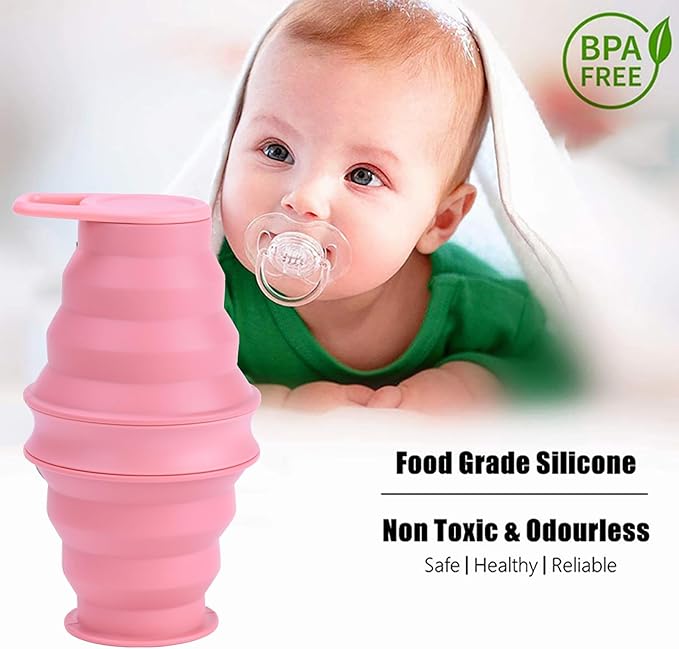 Tokhan Collapsible Water Bottles - 17.6 oz/500 ml, Leak-Proof, BPA-Free, Durable, and Innovative Design - Ideal for Travel & Outdoor Adventures (Smokey Black)