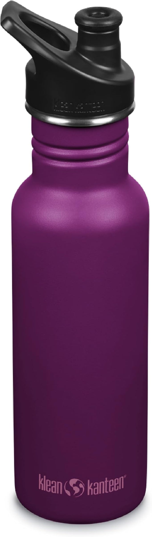 Klean Kanteen Classic Narrow 18oz (w/Sport Cap) Purple Potion