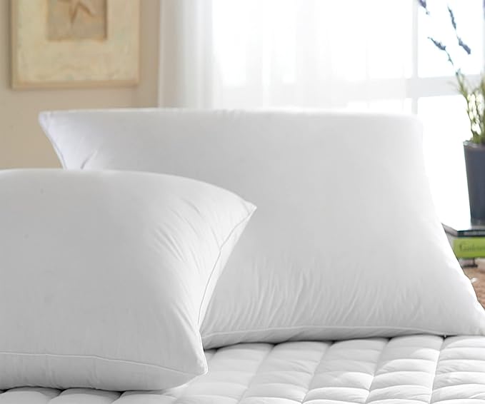 Downright 233 Thread Count 44 oz Astra LikeDown Pillow, 20" x 36", King 20 x 36