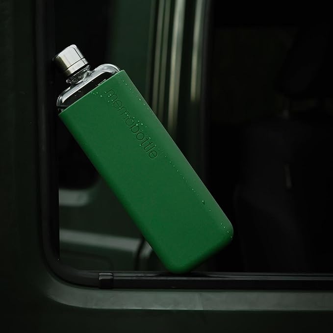 memobottle Slim Silicone Sleeve - Moss Green (Sleeve Only)