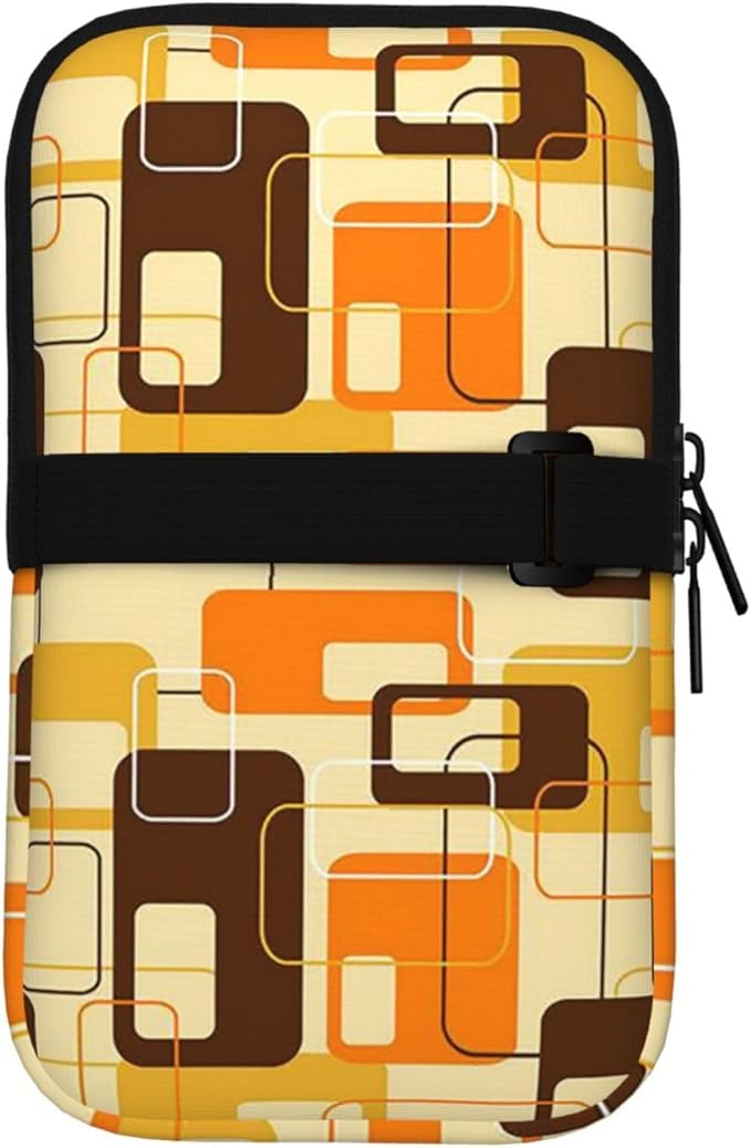 Water Bottle Pouch for Stanley Cup 40oz 30oz,Personalized Gym Purse for Men Women, Tumbler Pouch with Versatile Pocket Water Bottle Bag for Cards, Keys, Phone Botanical Leaf