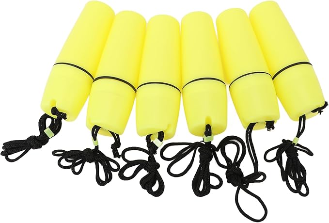 Luqeeg Kayak Container Bottle, Waterproof Container Bottle Dry Canister Container Bottle with Hook Rope Kayak Sealed Bottle for Diving Snorkeling Surfing Kayaking Boating (Yellow)