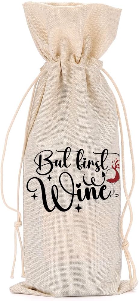 Funny Wine Quotes Wine Bag Wine Tasting Party Supplies for Wine Lovers Women Men Bride Mum Friend Christmas Birthday Wedding Bachelorrette Party Wine Bags