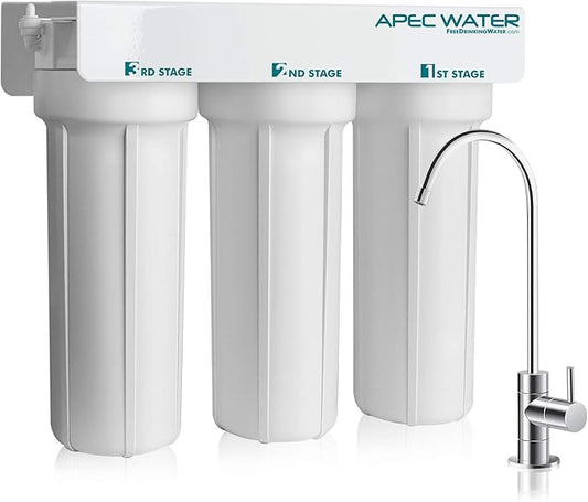 Systems WFS-1000 Super Capacity Premium Quality 3 Stage Under-Sink Water Filter System
