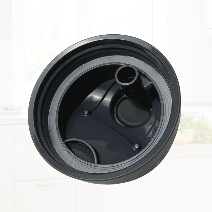 Replacement Cap for Owala Freesip, One Button Water Bottle Top Replacement Cap Compatible with Owala Cup, Replacement Accessories for Owala Free Sip 16oz 24oz 32oz 40oz, BPA-Free No Leak, Black